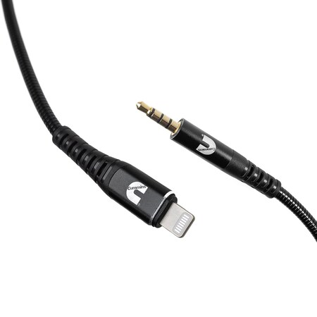 Cummins 4ft Flex Steel Lightning Aux Cable CMN4706